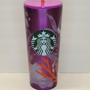 Starbucks metal tumbler summer 21